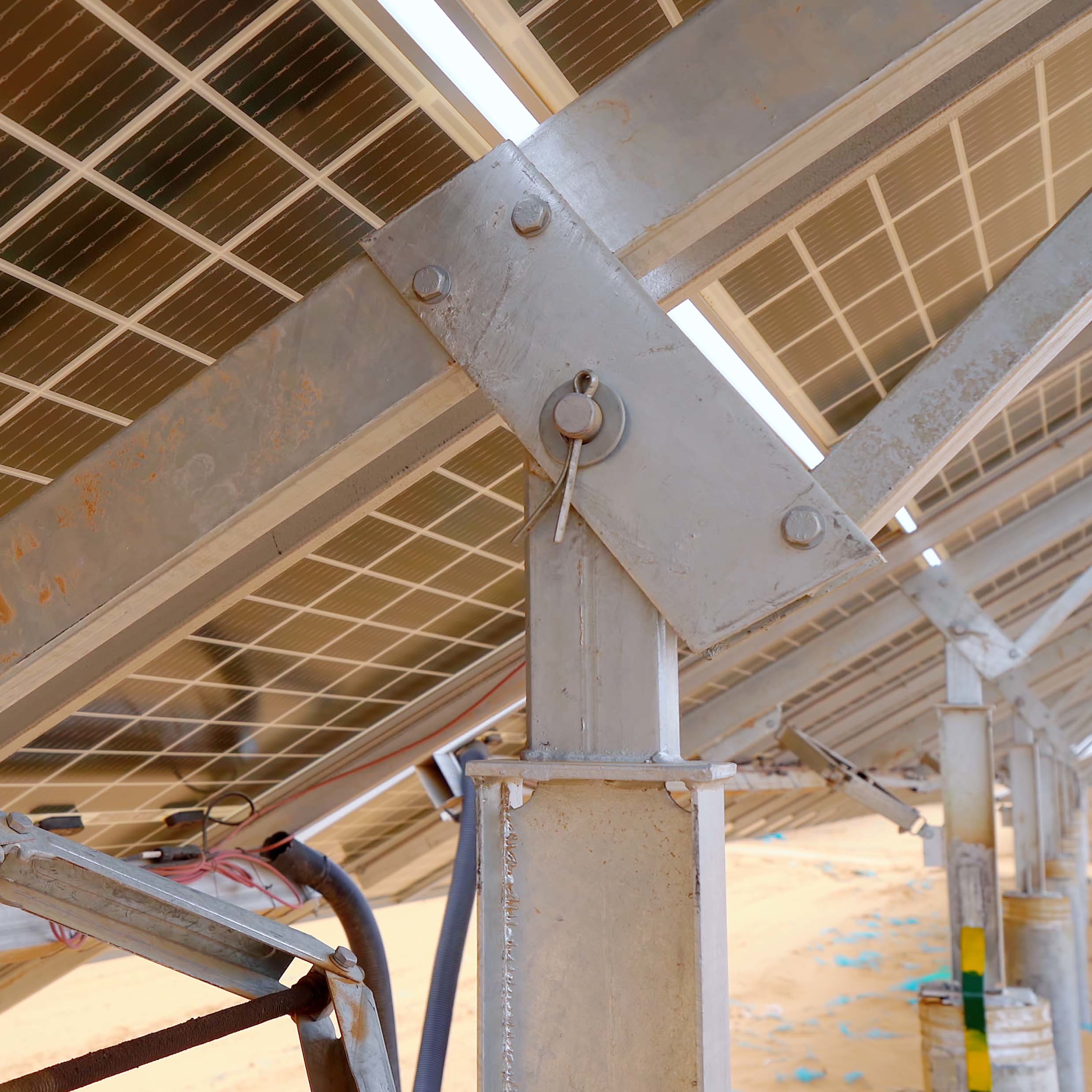 Pv String Bracket Array GQ-A Fixed-adjustable Mounting System,Fixed-adjustable Mounting PV ...